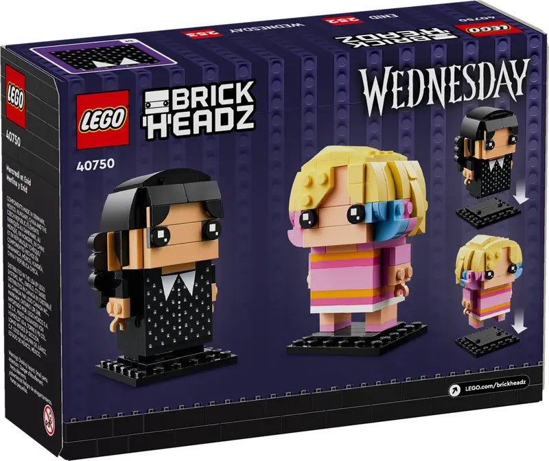 LEGO Wednesday and Enid 40750 Wednesday