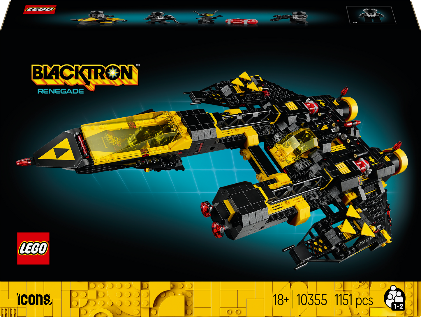 LEGO 10355 The Blacktron Renegade