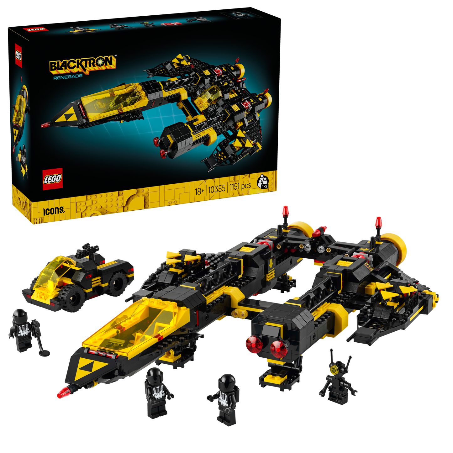 LEGO 10355 The Blacktron Renegade