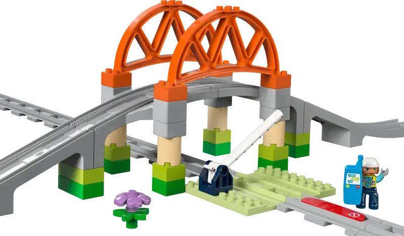 LEGO Train Bridge and Track Expansion Set 10426 Duplo