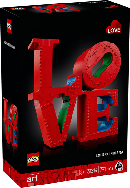 LEGO LOVE Sign 31214 Art