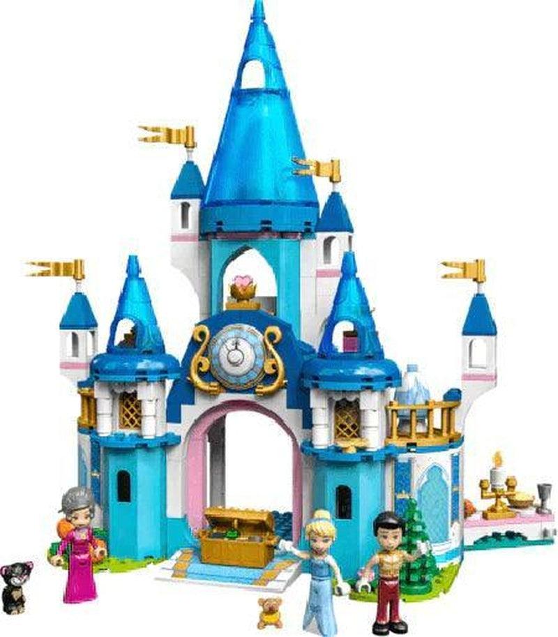 LEGO Cinderella and Prince Charming's Castle 43206 Disney LEGO DISNEY SPROOKJES @ 2TTOYS LEGO €. 84.99