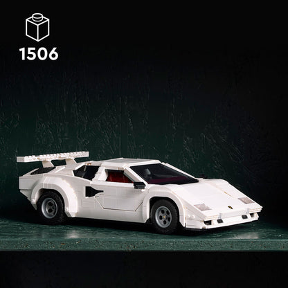 LEGO Lamborghini Countach 5000 Quattrovalvole (white) 10337 Icons