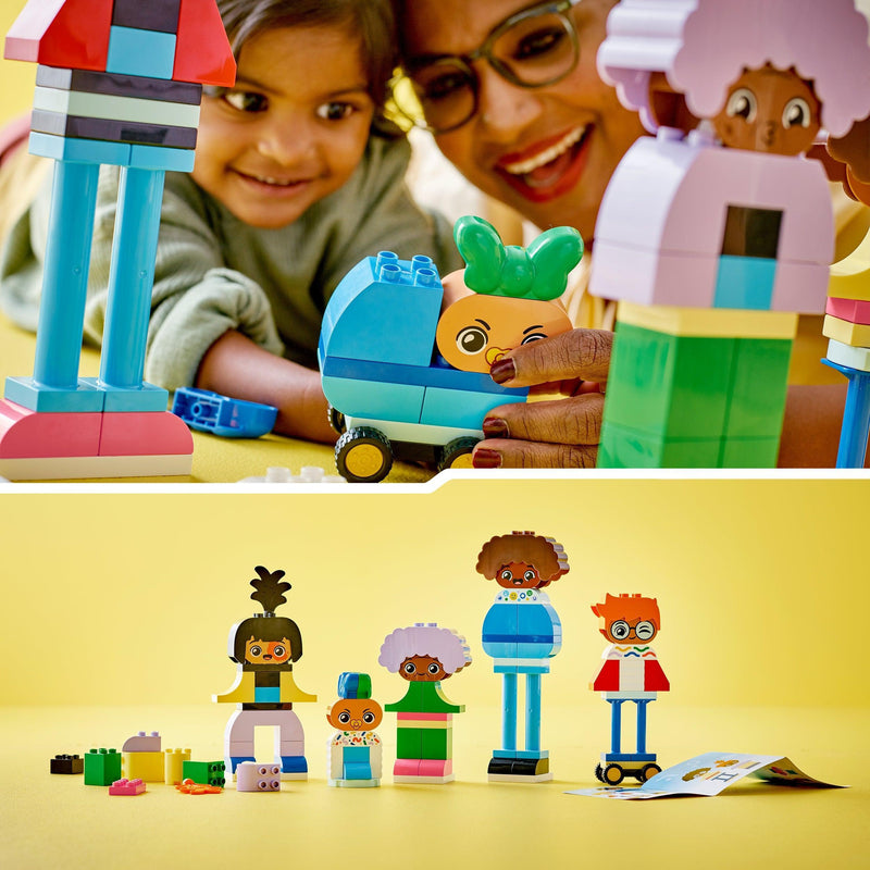 LEGO Buildable figures with big emotions 10423 DUPLO LEGO DUPLO @ 2TTOYS LEGO €. 54.99