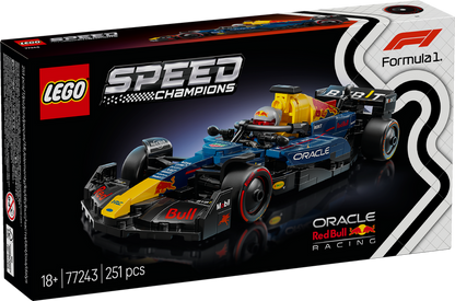 LEGO Red Bull Racing F 1 Formula Max Verstappen 77243 Speedchampions