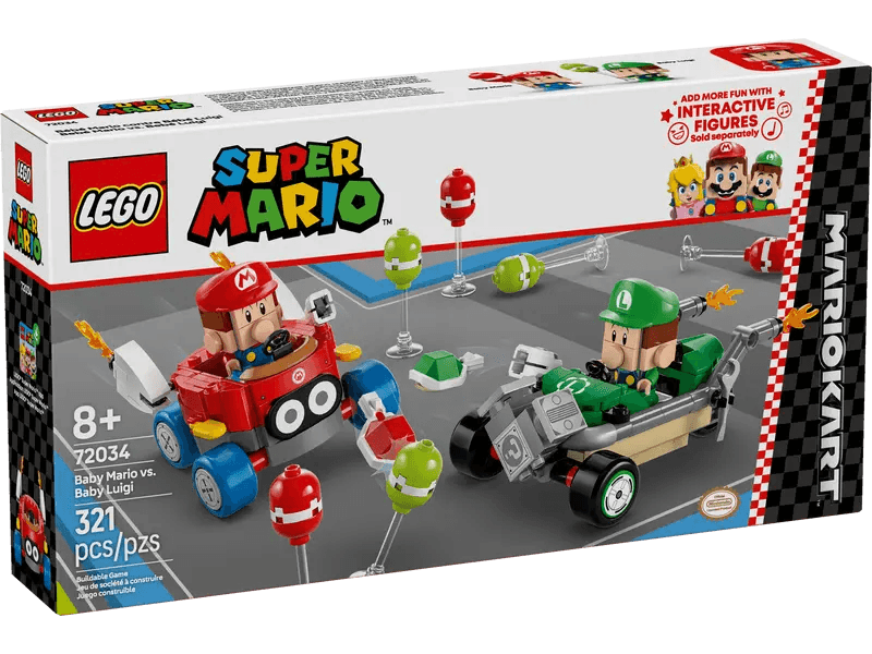 LEGO Mario Kart – Baby Mario vs. Baby Luigi 72034 Super Mario