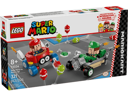 LEGO Mario Kart – Baby Mario vs. Baby Luigi 72034 Super Mario