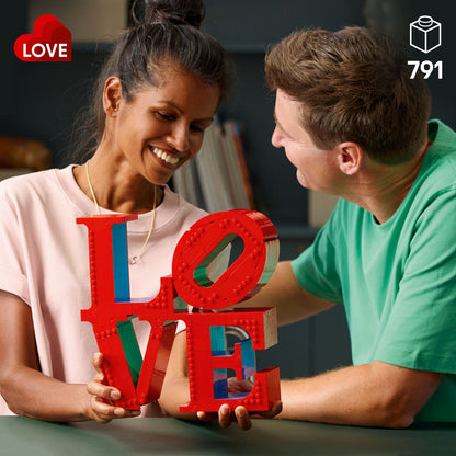 LEGO LOVE Sign 31214 Art