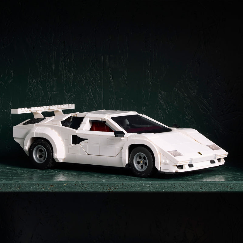 LEGO Lamborghini Countach 5000 Quattrovalvole (white) 10337 Icons