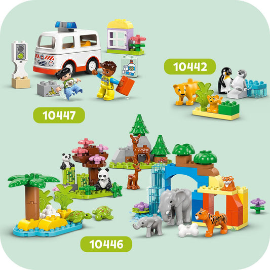 LEGO DUPLO Combideal 2025 "2": 10442, 10447 & 10446 (Pre-Order: januari 2025)