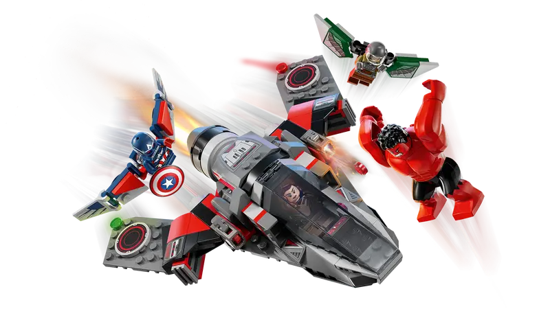 LEGO Captain America vs. Red Hulk duel 76292 Superheroes