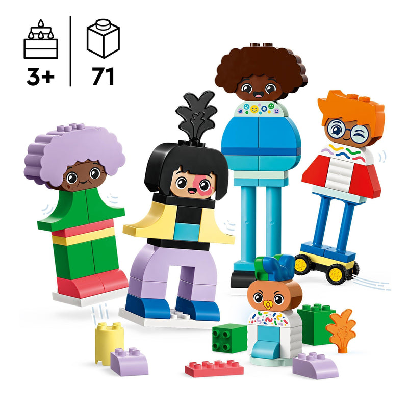 LEGO Buildable figures with big emotions 10423 DUPLO LEGO DUPLO @ 2TTOYS LEGO €. 54.99