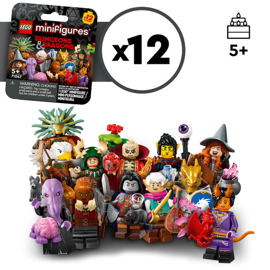 LEGO Dungeons &amp; Dragons® 71047 Minifigures 12 pieces