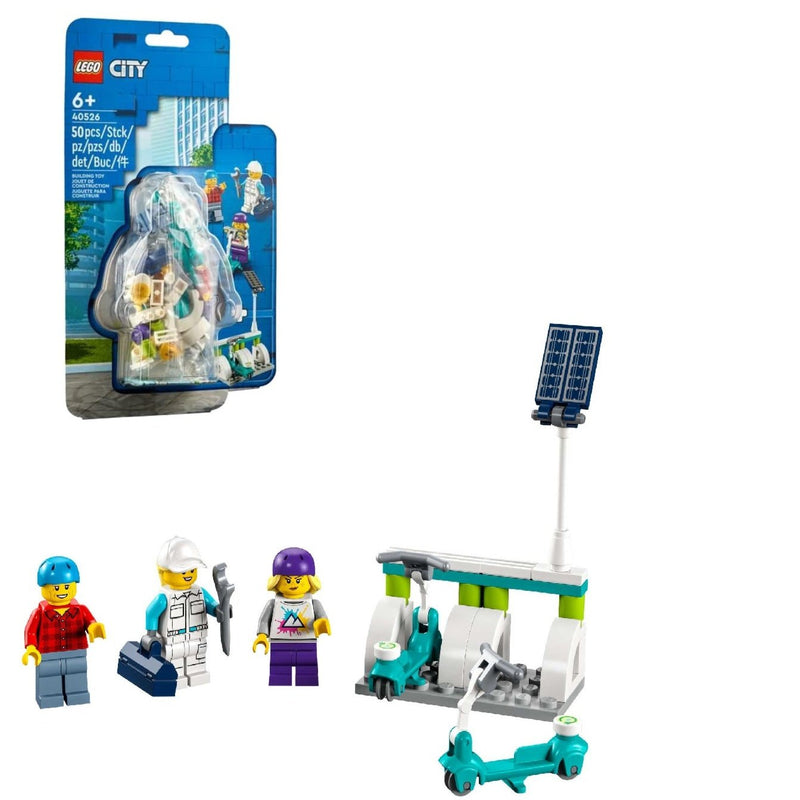 LEGO Electric Scooters and Charging Station 40526 City