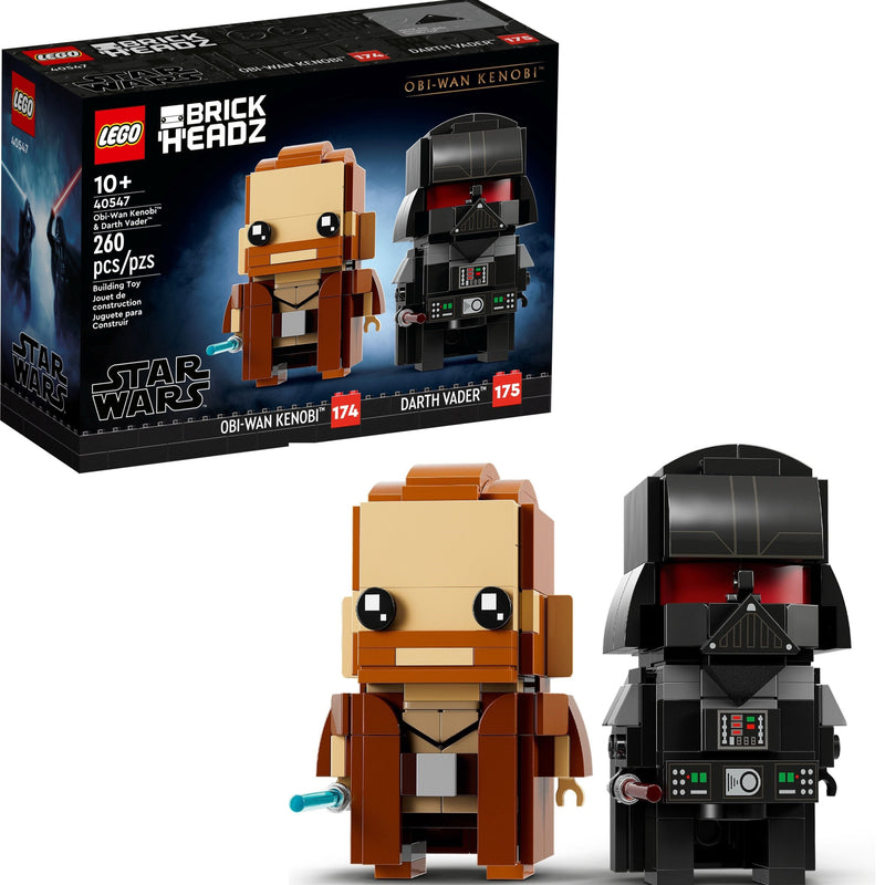 LEGO Obi-Wan & Darth Vader figurine 40547 Brickheadz