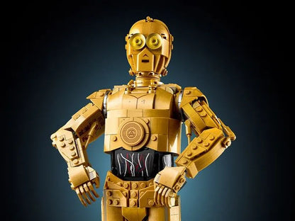 LEGO C-3PO; Golden robot 75398 Star Wars