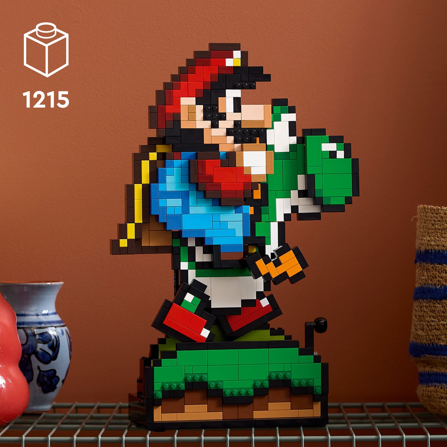 LEGO Super Mario World: Mario &amp; Yoshi Figurines