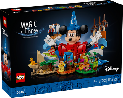 LEGO Disney 100 Celebration: A magical building adventure 21352 Ideas