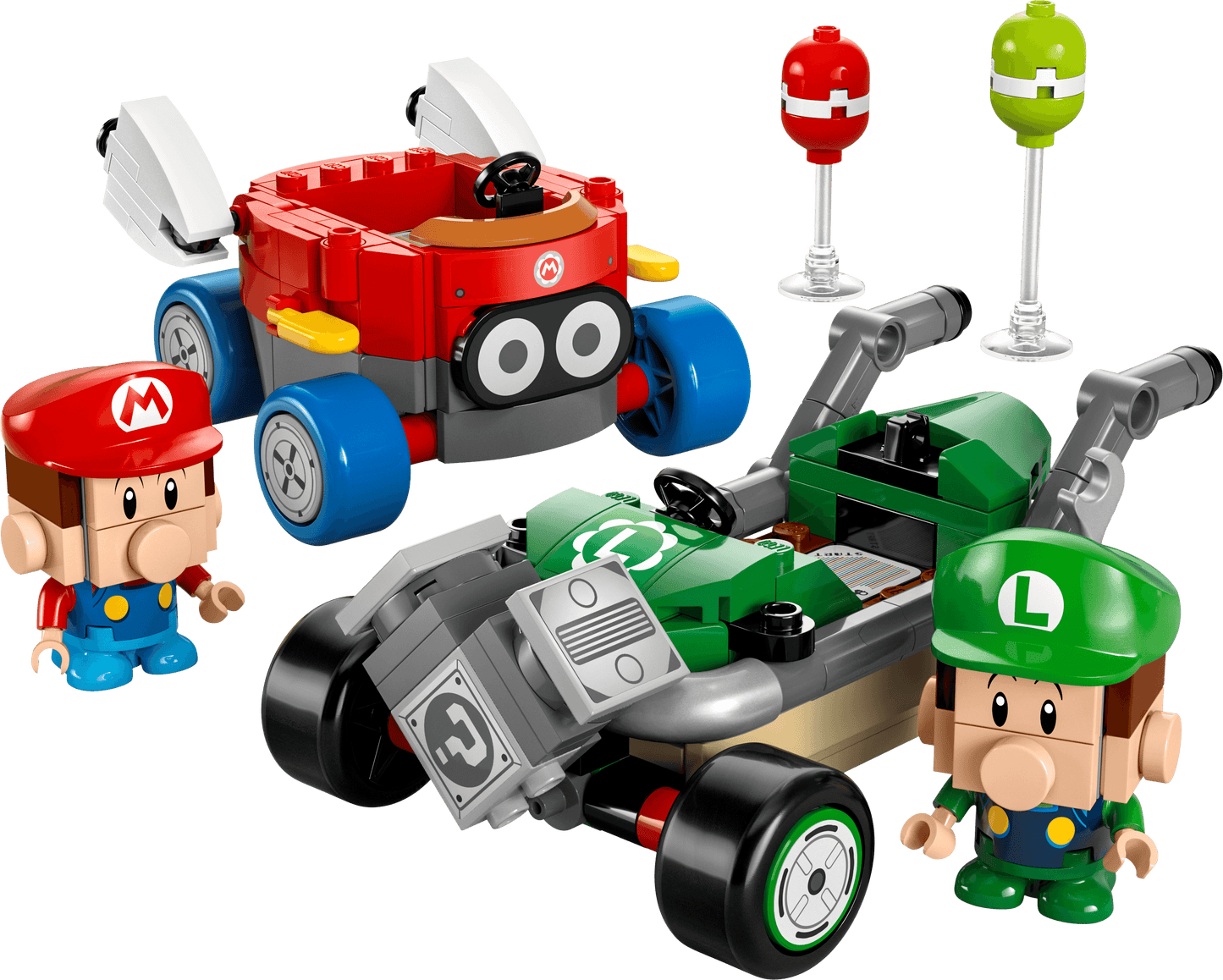 LEGO Mario Kart – Baby Mario vs. Baby Luigi 72034 Super Mario