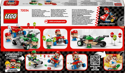 LEGO Mario Kart – Baby Mario vs. Baby Luigi 72034 Super Mario