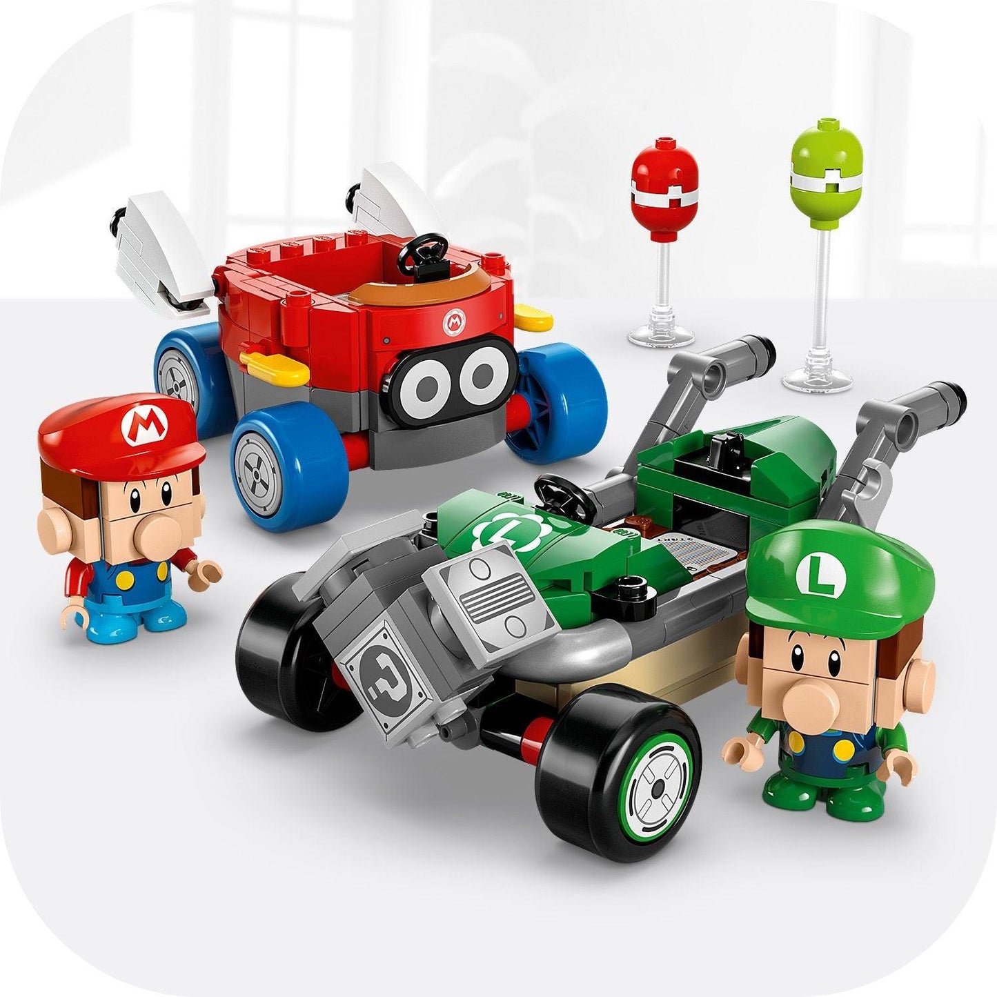 LEGO Mario Kart – Baby Mario vs. Baby Luigi 72034 Super Mario