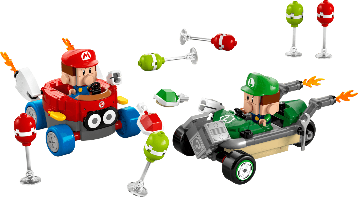 LEGO Mario Kart – Baby Mario vs. Baby Luigi 72034 Super Mario