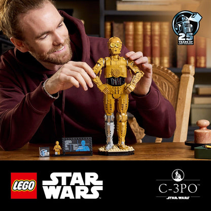 LEGO C-3PO; Golden robot 75398 Star Wars