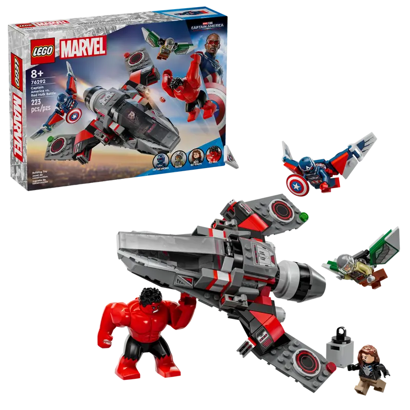 LEGO Captain America vs. Red Hulk duel 76292 Superheroes