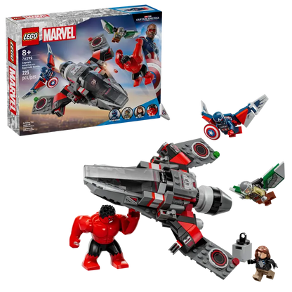 LEGO Captain America vs. Red Hulk duel 76292 Superheroes