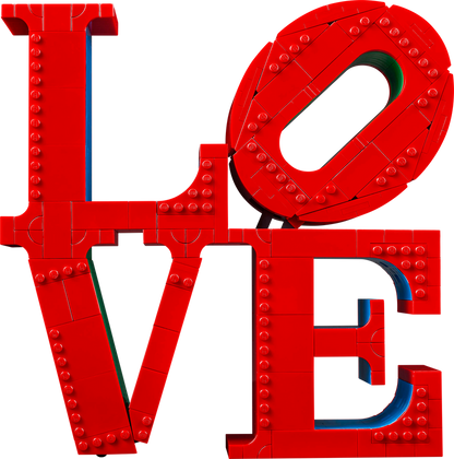 LEGO LOVE Sign 31214 Art