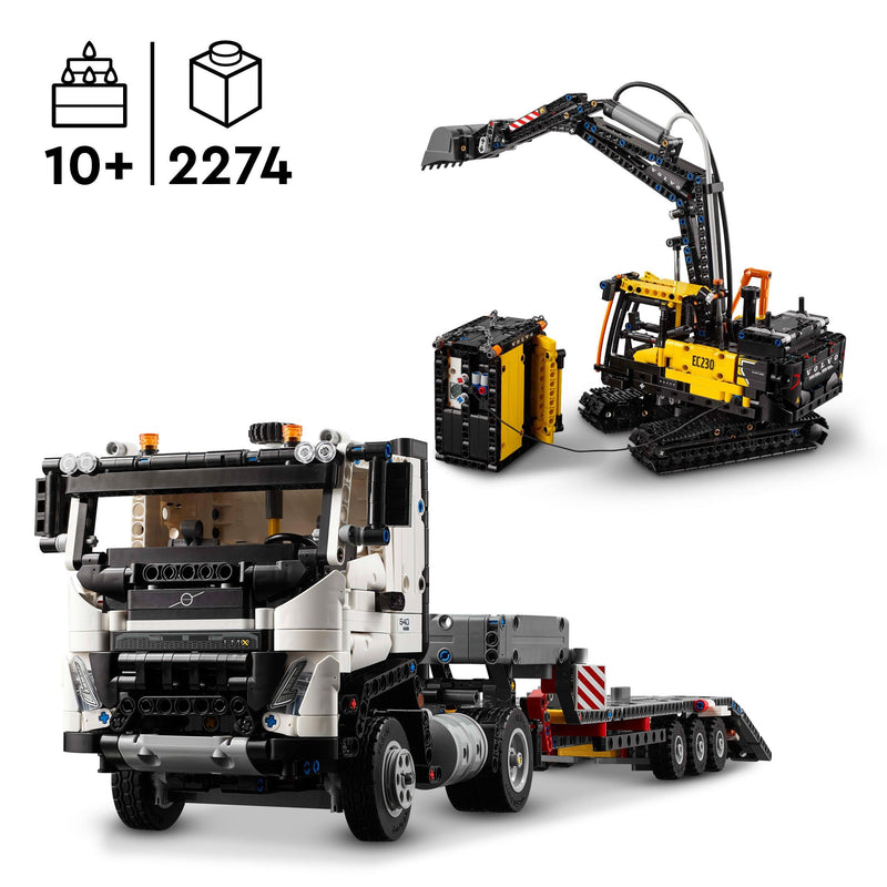 LEGO Volvo FMX truck & EC230 elektrische graafmachine 42175 Technic LEGO TECHNIC @ 2TTOYS | Official LEGO shop😊🥰 LEGO €. 152.99