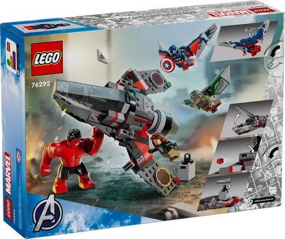 LEGO Captain America vs. Red Hulk duel 76292 Superheroes