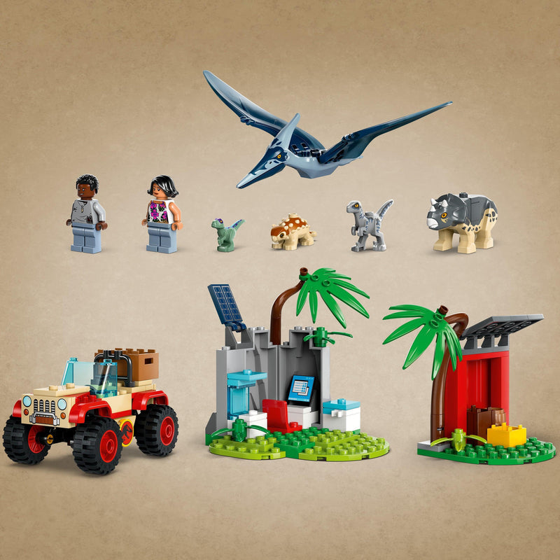 LEGO Baby Dinosaur Rescue Center 76963 Jurassic World LEGO Jurassic World @ 2TTOYS LEGO €. 39.99