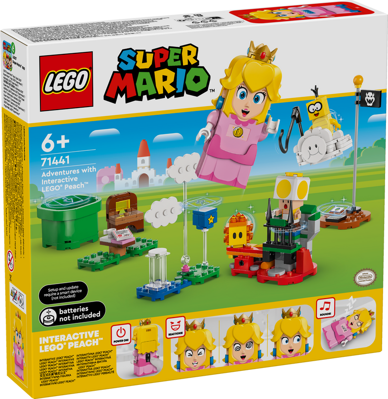 LEGO Adventures with Interactive LEGO Peach 71441 SuperMario