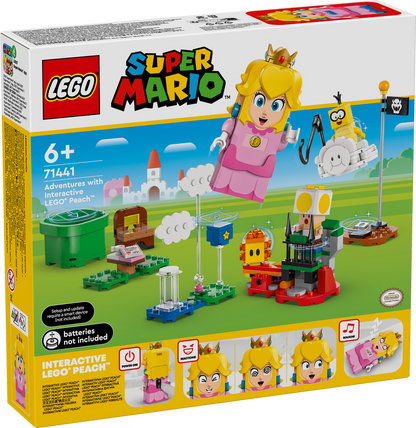 LEGO Adventures with Interactive LEGO Peach 71441 SuperMario