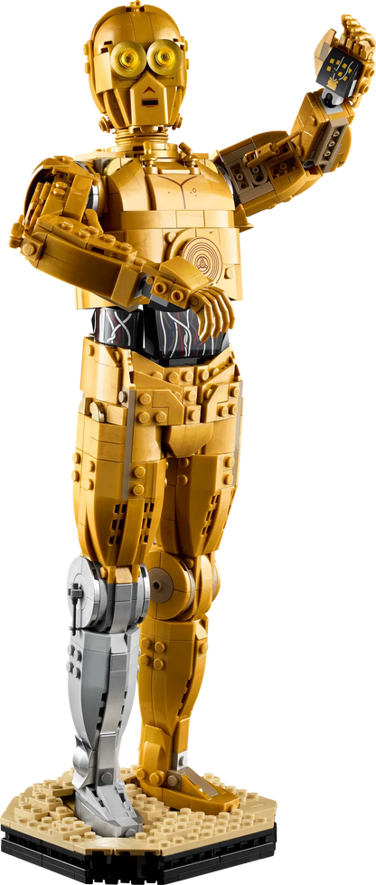 LEGO C-3PO; Golden robot 75398 Star Wars