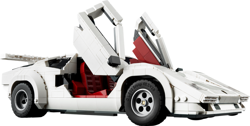 LEGO Lamborghini Countach 5000 Quattrovalvole (white) 10337 Icons