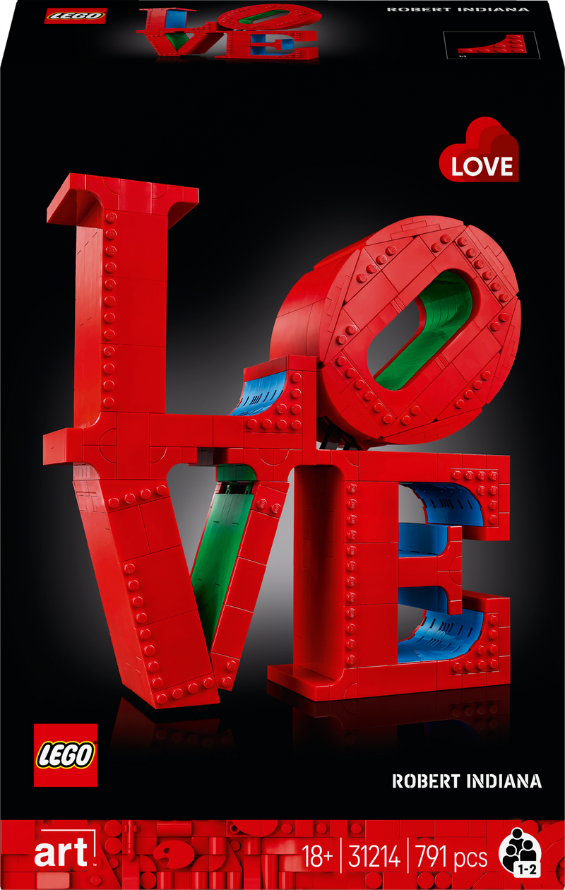 LEGO LOVE Sign 31214 Art