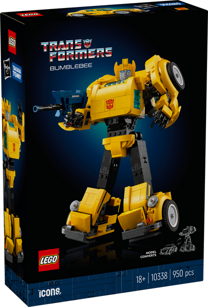 LEGO Bumblebee from Transformers 10338 Icons