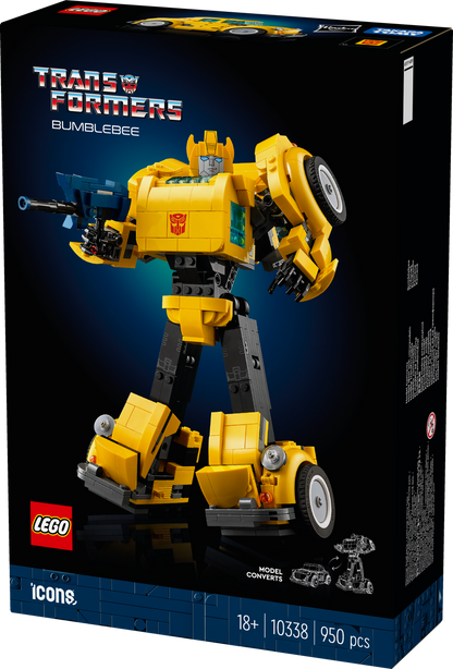 LEGO Bumblebee from Transformers 10338 Icons