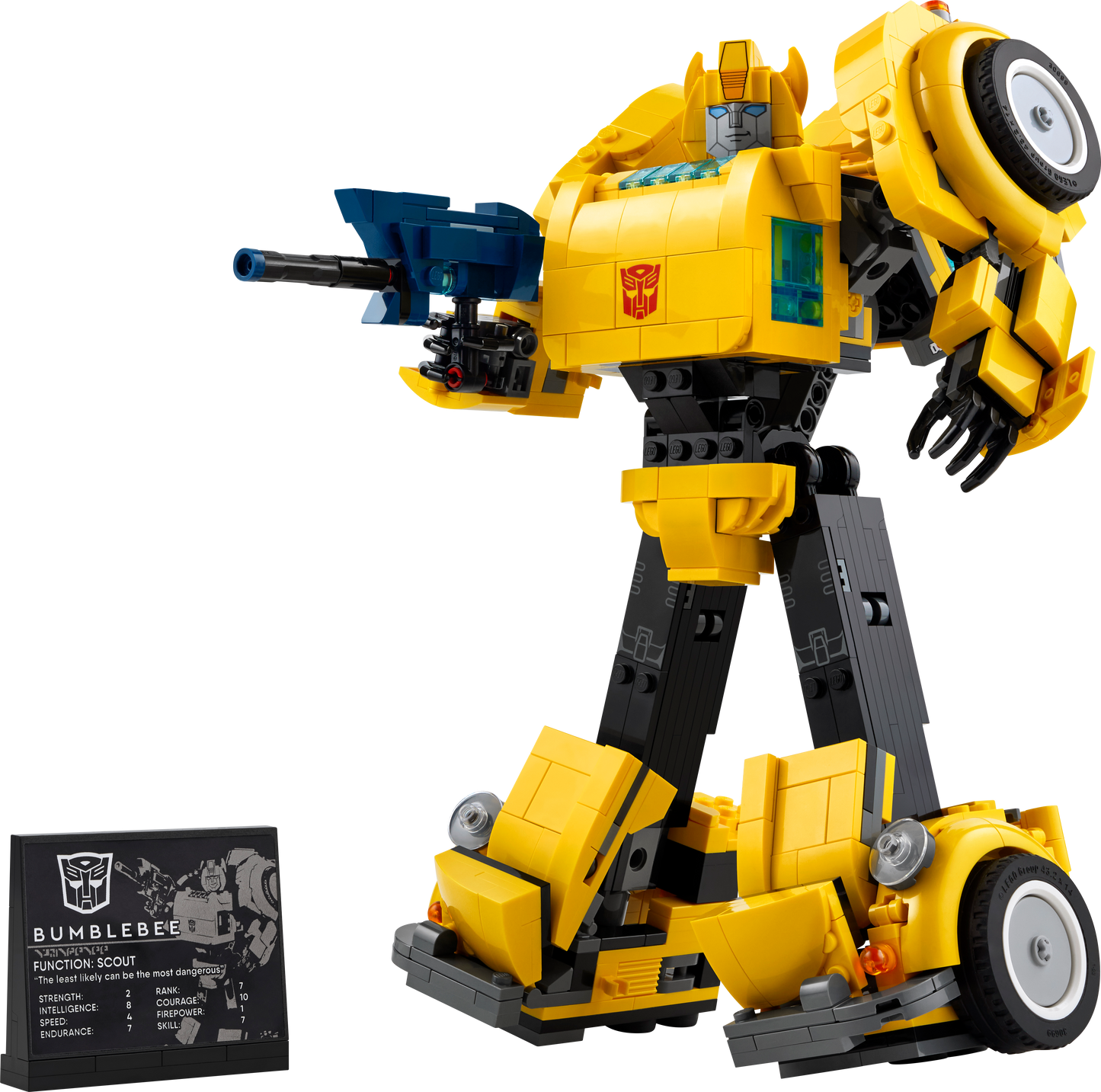 LEGO Bumblebee from Transformers 10338 Icons