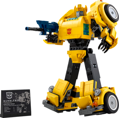 LEGO Bumblebee from Transformers 10338 Icons