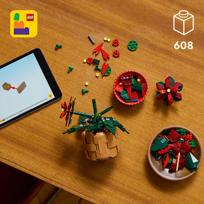 LEGO Poinsettia 10370 Icons