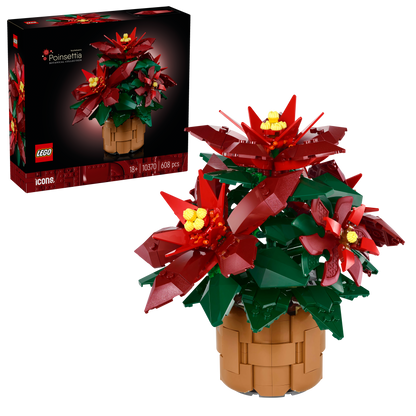 LEGO Poinsettia 10370 Icons