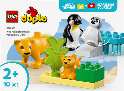 LEGO Wild Animals Family: Penguins 10442 DUPLO (expected: January 2025)