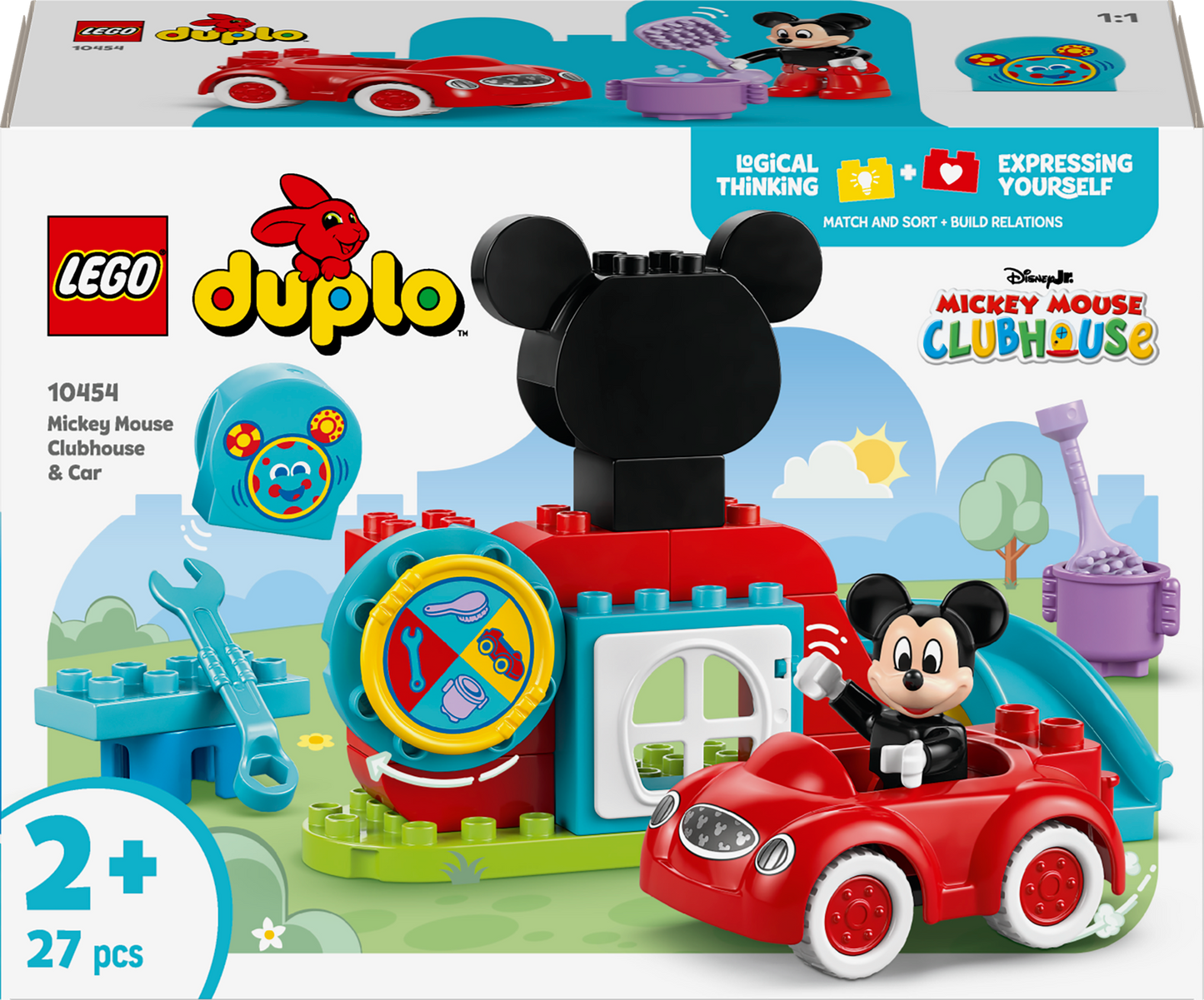 LEGO Mickey Mouse Clubhouse &amp; Car 10454 DUPLO