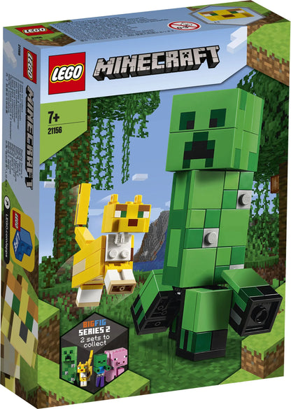 LEGO BigFig Creeper and Ocelot 21156 Minecraft