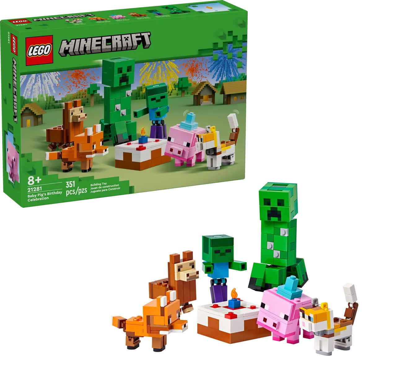 LEGO Baby Pig's Birthday Celebration 21281 Minecraft