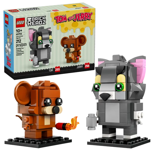 LEGO Tom and Jerry figures 40793 Brickheadz