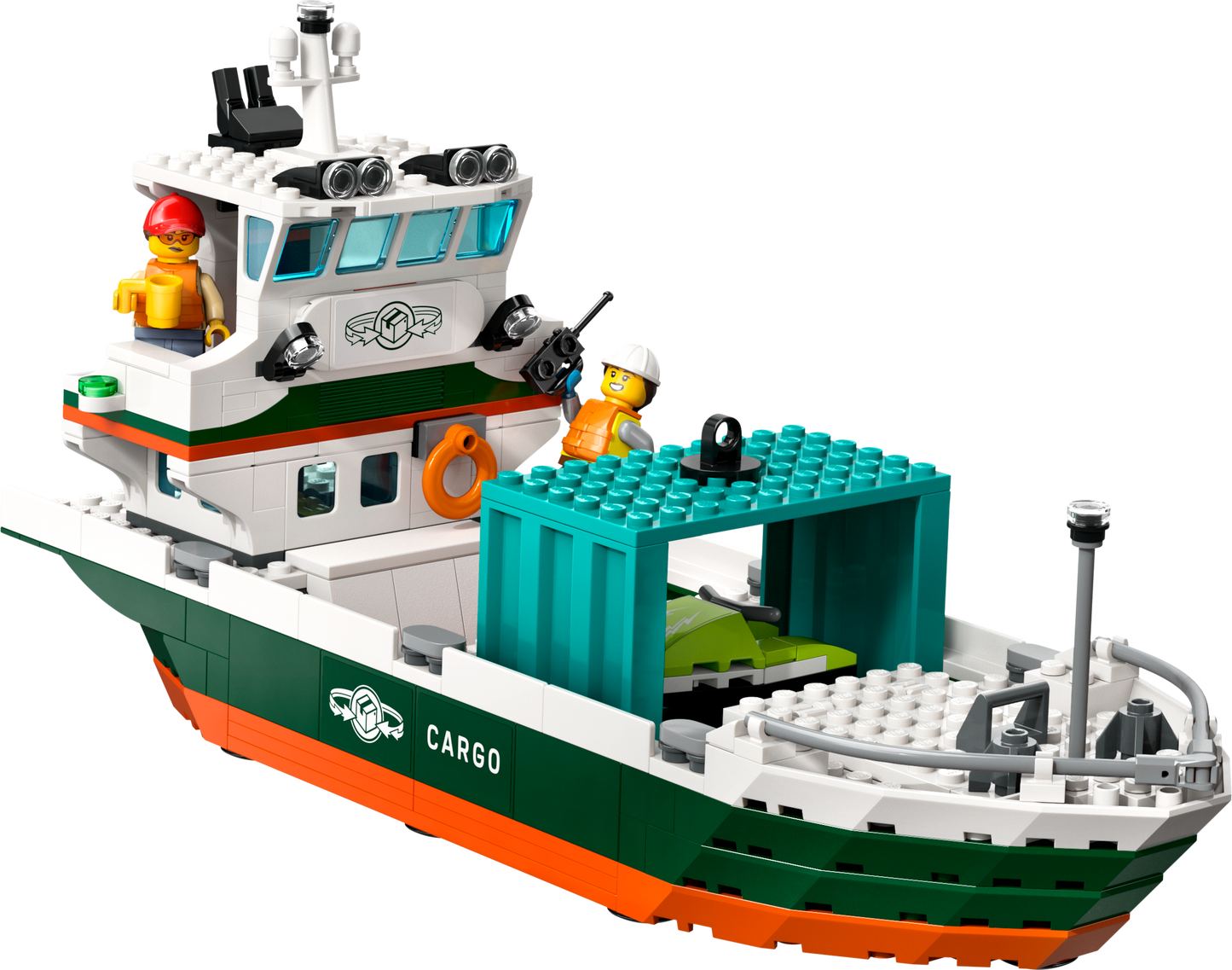 LEGO Harbor with freighter 60422 City